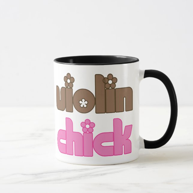 Violin Chick Mug (Right)