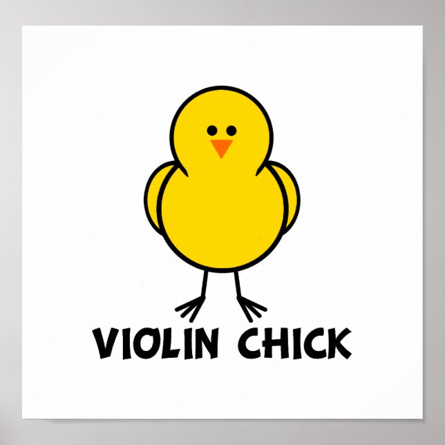 Violin Chick Poster (Front)