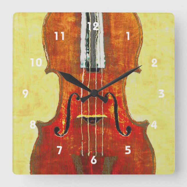 VIOLIN Clock (Front)