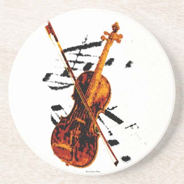 Violin Coaster (Front)