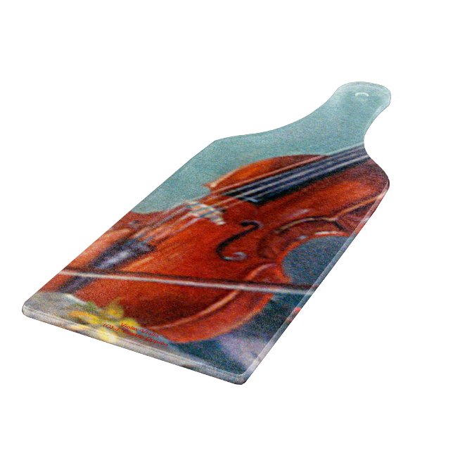 Violin Cutting Board (Corner)
