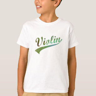 Violin Design by Leslie Harlow T-Shirt