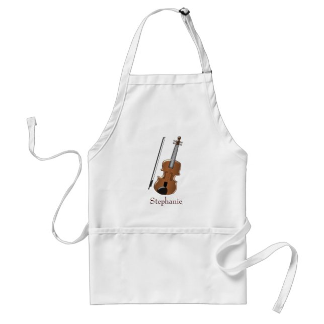 Violin Design Standard Apron (Front)