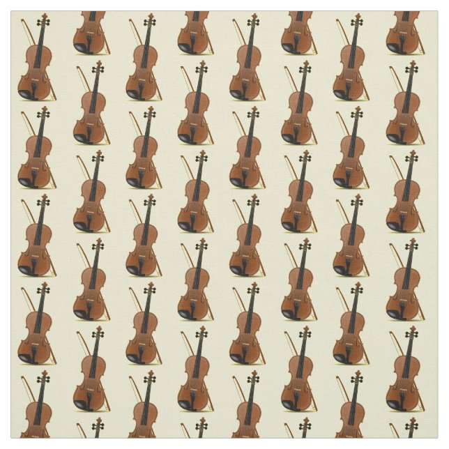 Violin Fabric (Swatch)