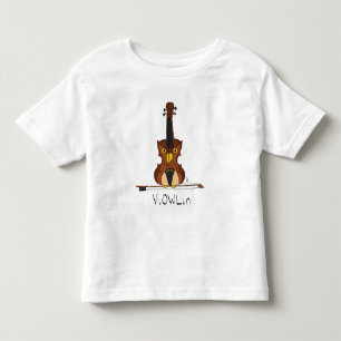 Violin Funny Cute Toddler T-Shirt
