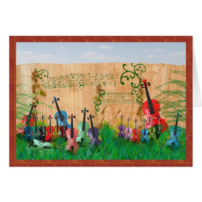 Violin Garden (Front Horizontal)