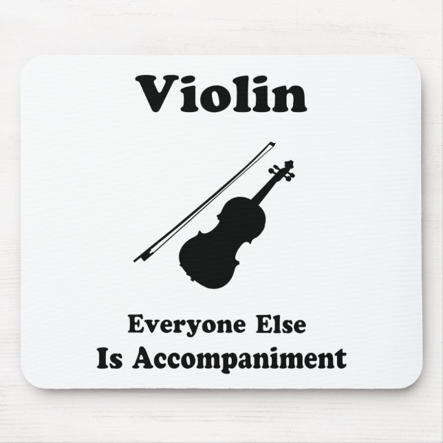 Violin Gift Mouse Mat (Front)