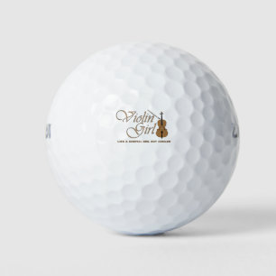 Violin Girl, like a normal girl but cooler Golf Balls