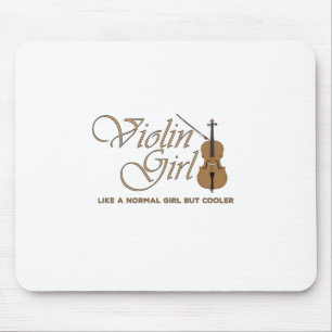 Violin Girl, like a normal girl but cooler Mouse Mat