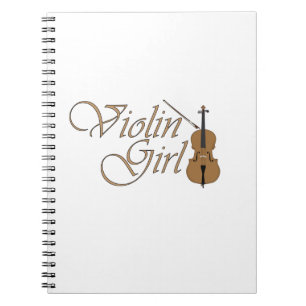 Violin Girl Notebook