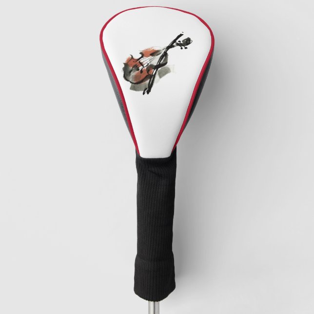 Violin Golf Head Cover (Front)