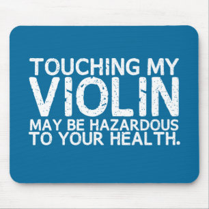Violin Hazard Mouse Mat