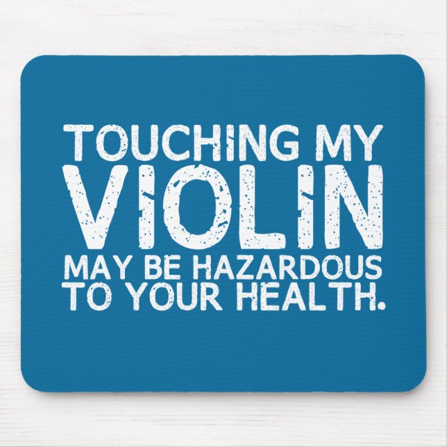 Violin Hazard Mouse Mat (Front)
