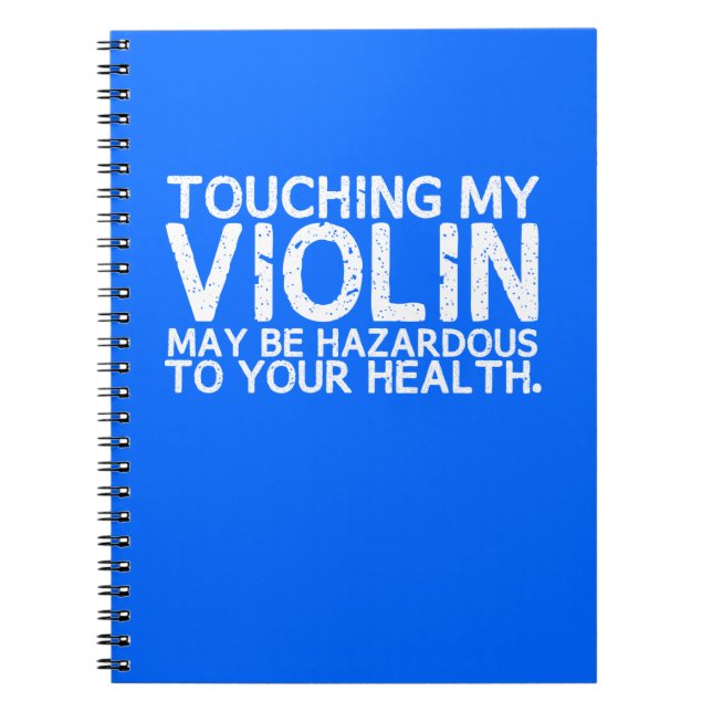 Violin Hazard Notebook (Front)