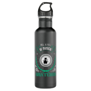 Violin Hell Is Full Of Musical Amateurs 710 Ml Water Bottle
