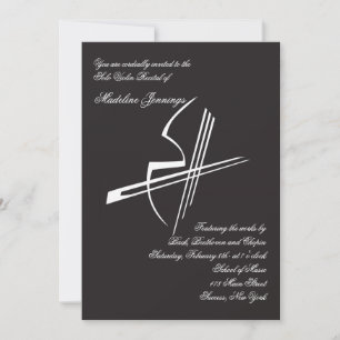 Violin Impressions Recital Invitation