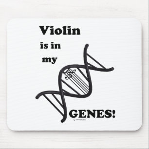 Violin Is In My Genes Mouse Mat