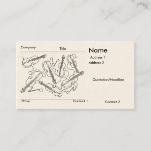 violin Just a little fiddle! Business Card
