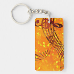 Violin key ring