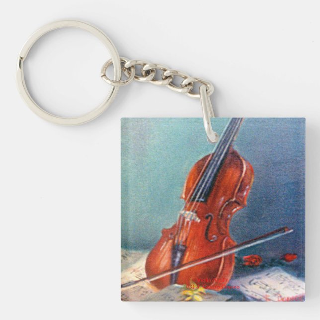 Violin Key Ring (Front)