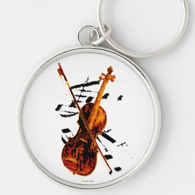 Violin Keychain (Front)