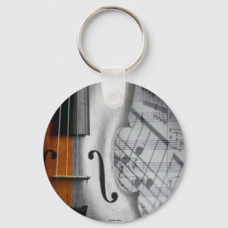 Violin Keychain