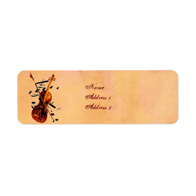 Violin Label (Front)