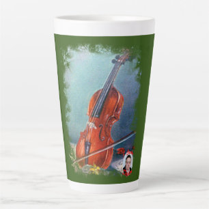 Violín Latte Mug