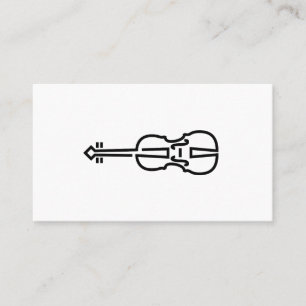 Violin Logo - Business Cards