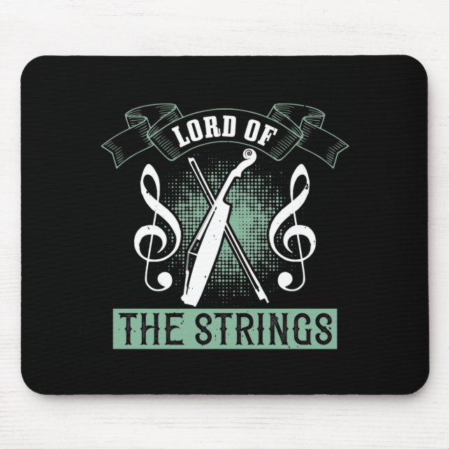 Violin - Lord Of The Strings Mouse Mat (Front)