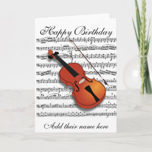 Violin Lover_ Card