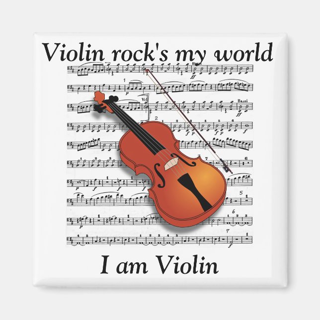 Violin Lover_ Magnet (Front)