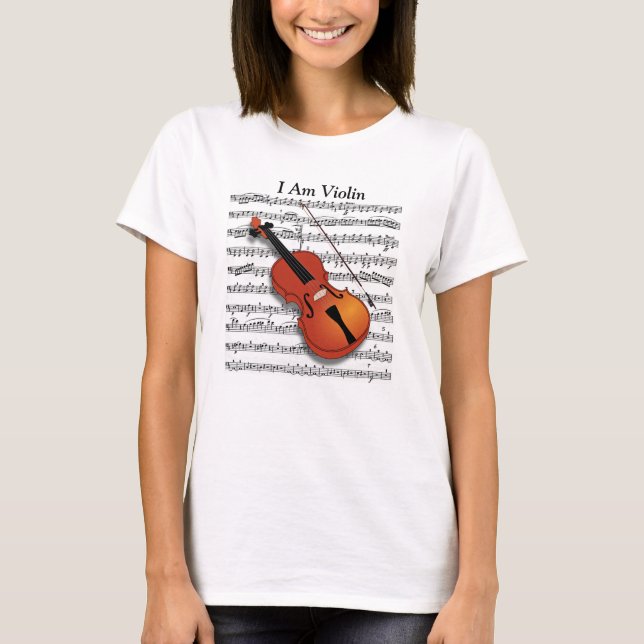 Violin Lover_ T-Shirt (Front)
