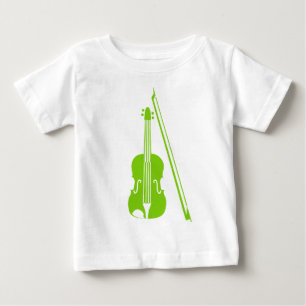Violin - Martian Green Baby T-Shirt