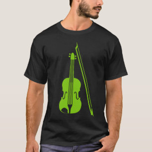 Violin - Martian Green T-Shirt