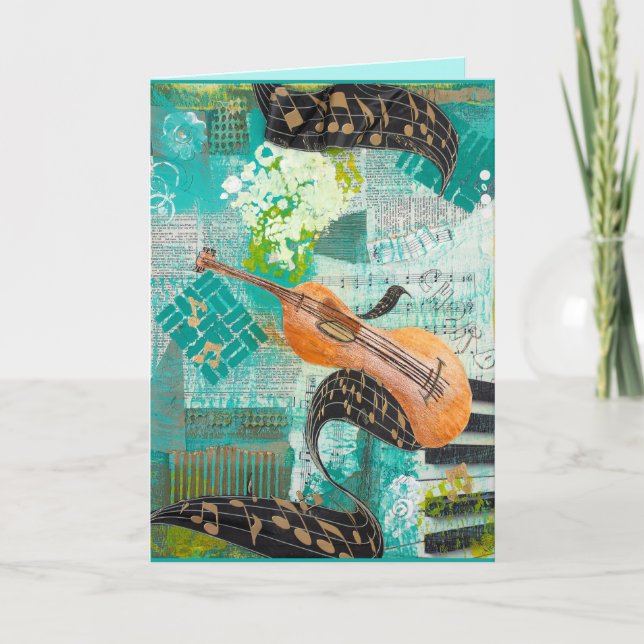 Violin Melody Card (Front)