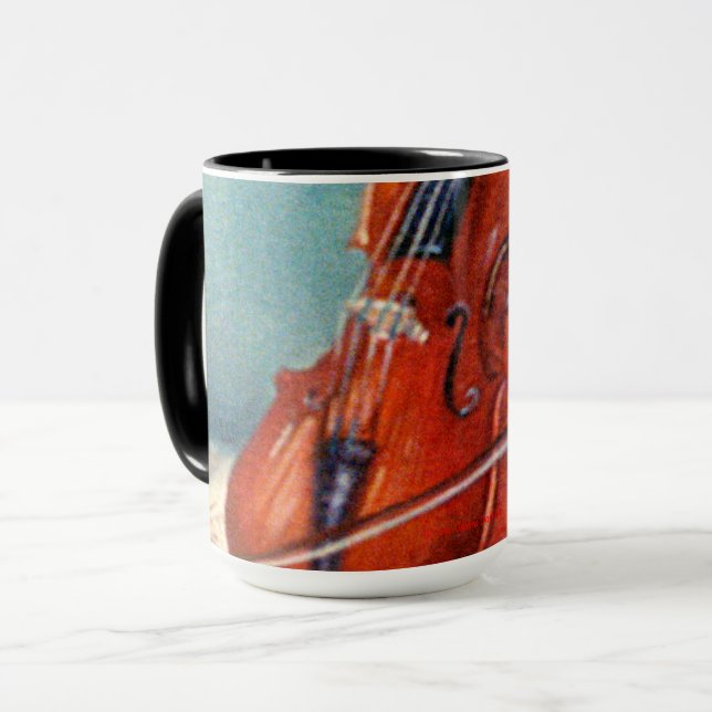 Violin Mug (Front Left)