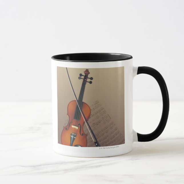 Violin Mug (Right)
