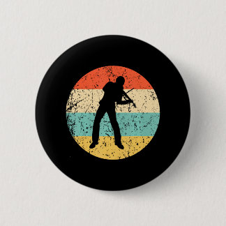 Violin Music 6 Cm Round Badge