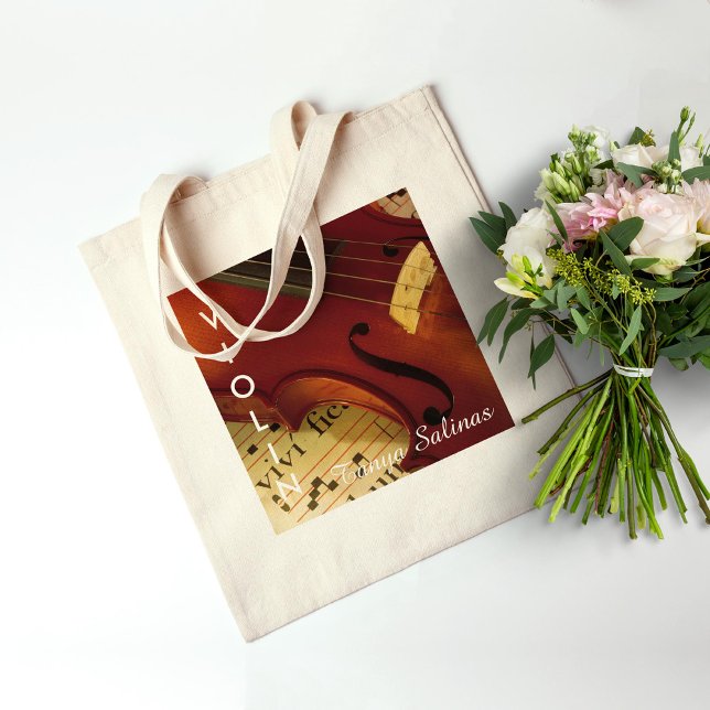 Violin Music Bag Personalised Name | Violinist (Creator Uploaded)