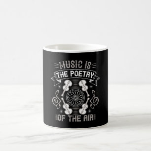 Violin - Music Is The Poetry Of The Air Coffee Mug