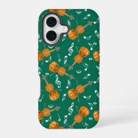 Violin Music Note Pattern