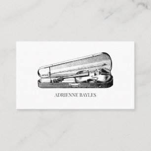 Violin Musician Business Card