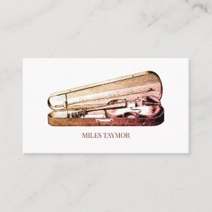 Violin Musician Business Card