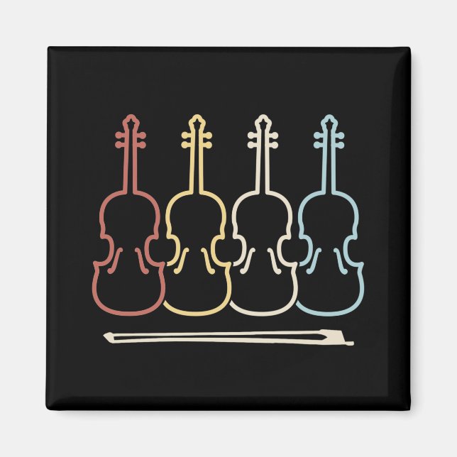 Violin Musician Music Magnet (Front)
