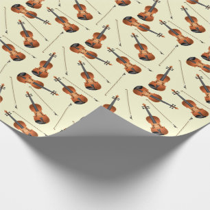 Violin Musician Teacher String Orchestra Wrapping Paper