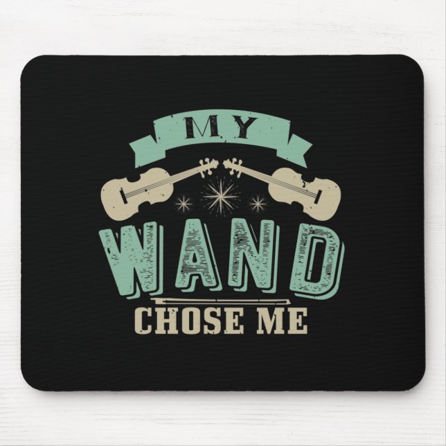Violin - My Wand Chose Me Mouse Mat (Front)