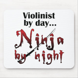 Violin Ninja Mouse Mat