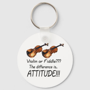 Violin or Fiddle??? Key Ring