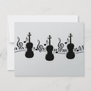 Violin Piano Keyboard and Music Notes